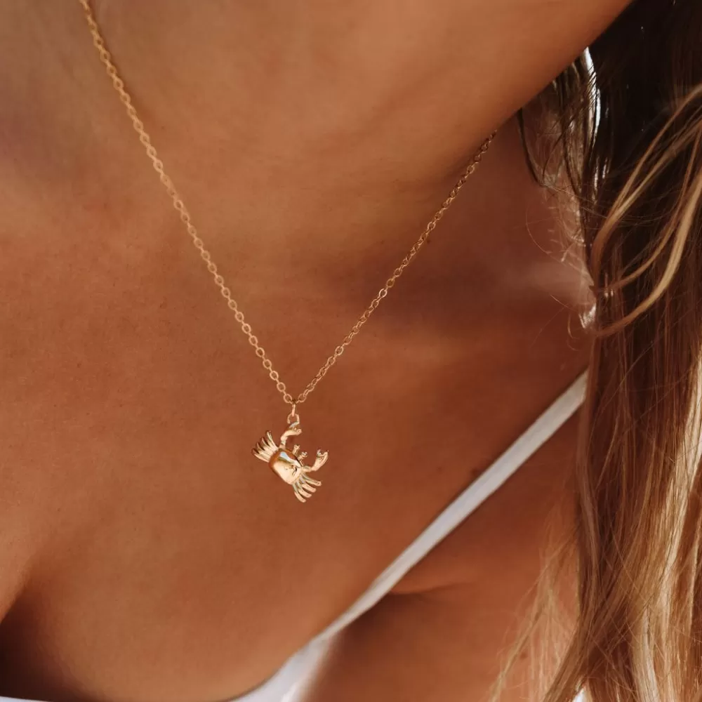 Atolea Jewelry Crab Necklace