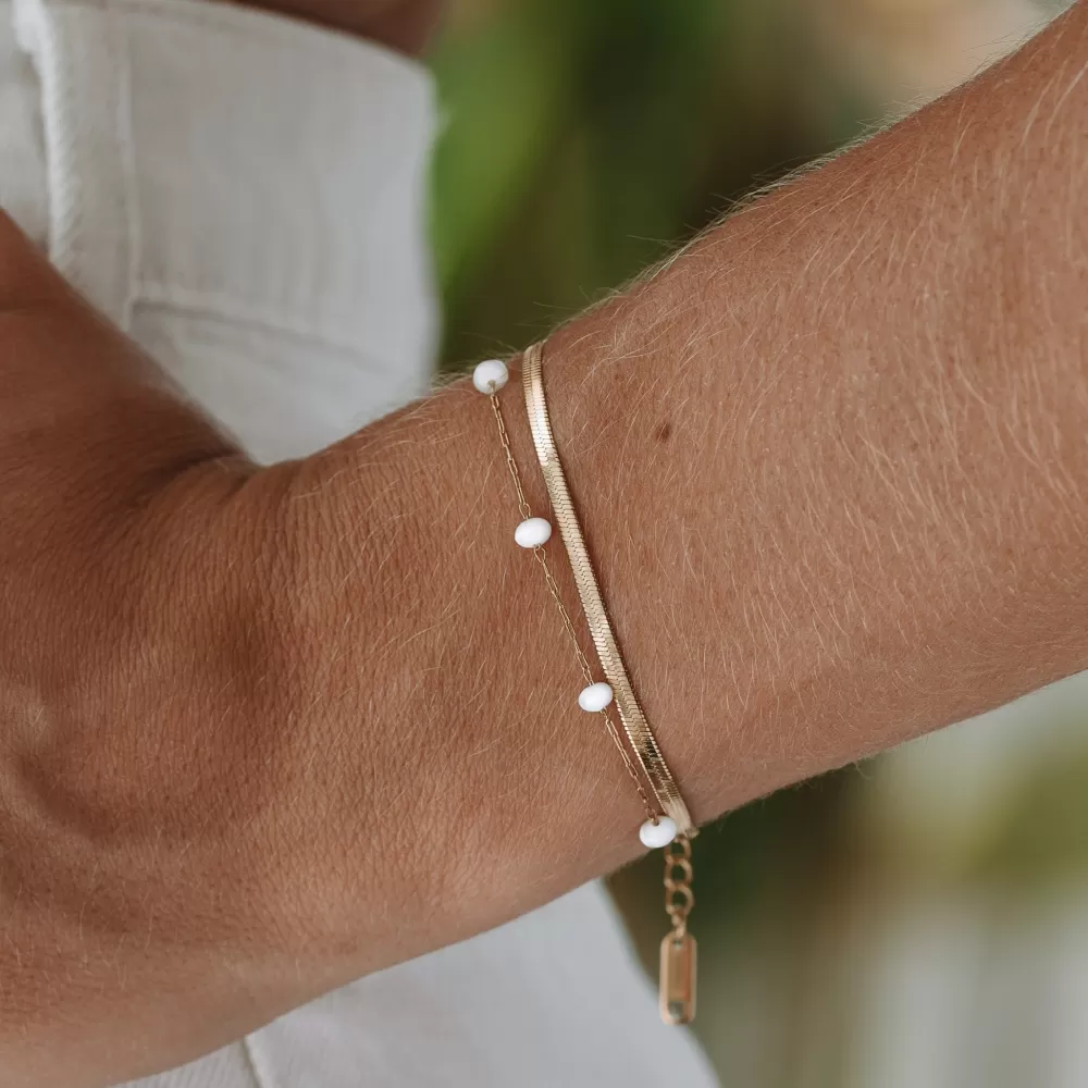 Atolea Jewelry Santorini Layered Bracelet