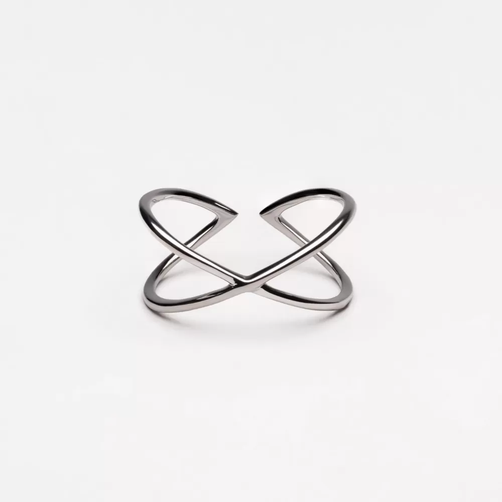 Atolea Jewelry Santorini Silver Cross Ring