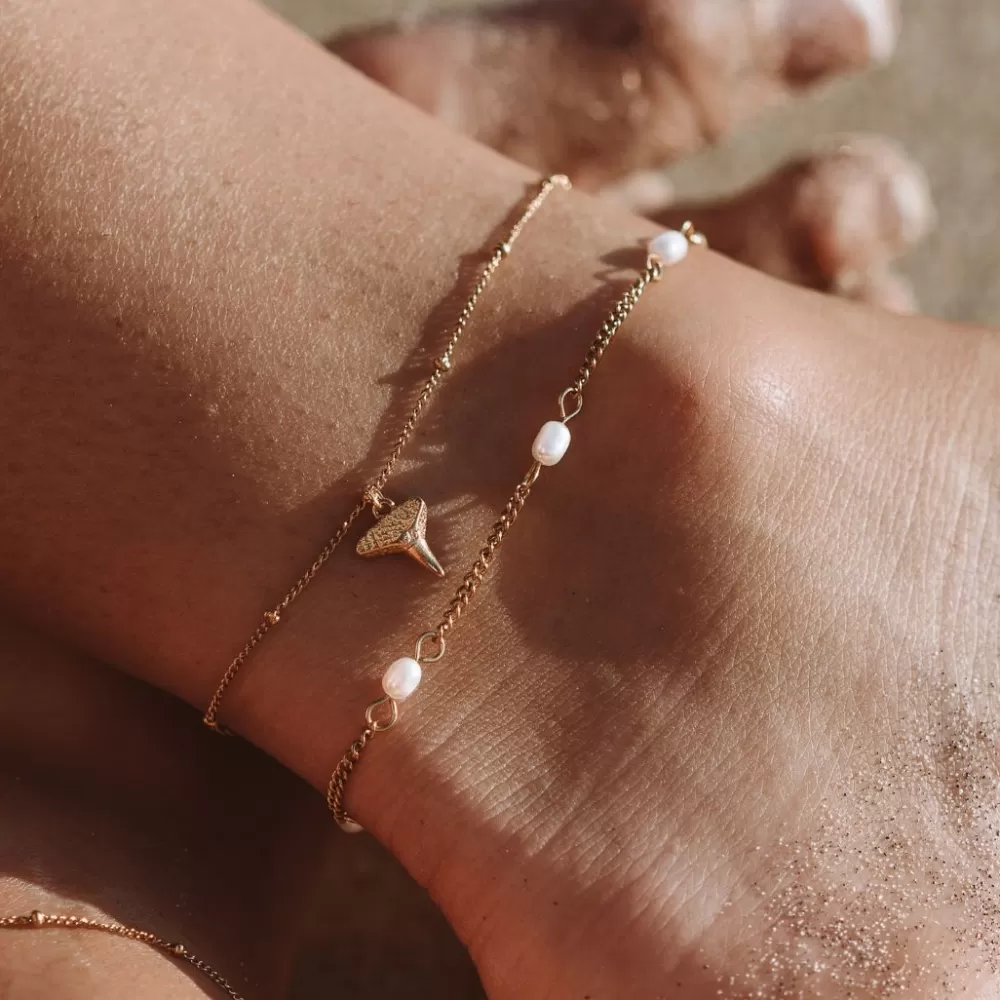 Atolea Jewelry Shark Tooth Anklet