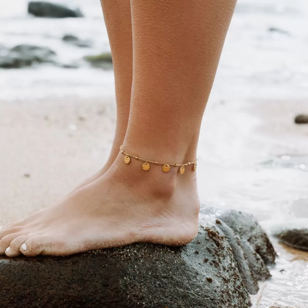 Atolea Jewelry Sumba Coin Anklet