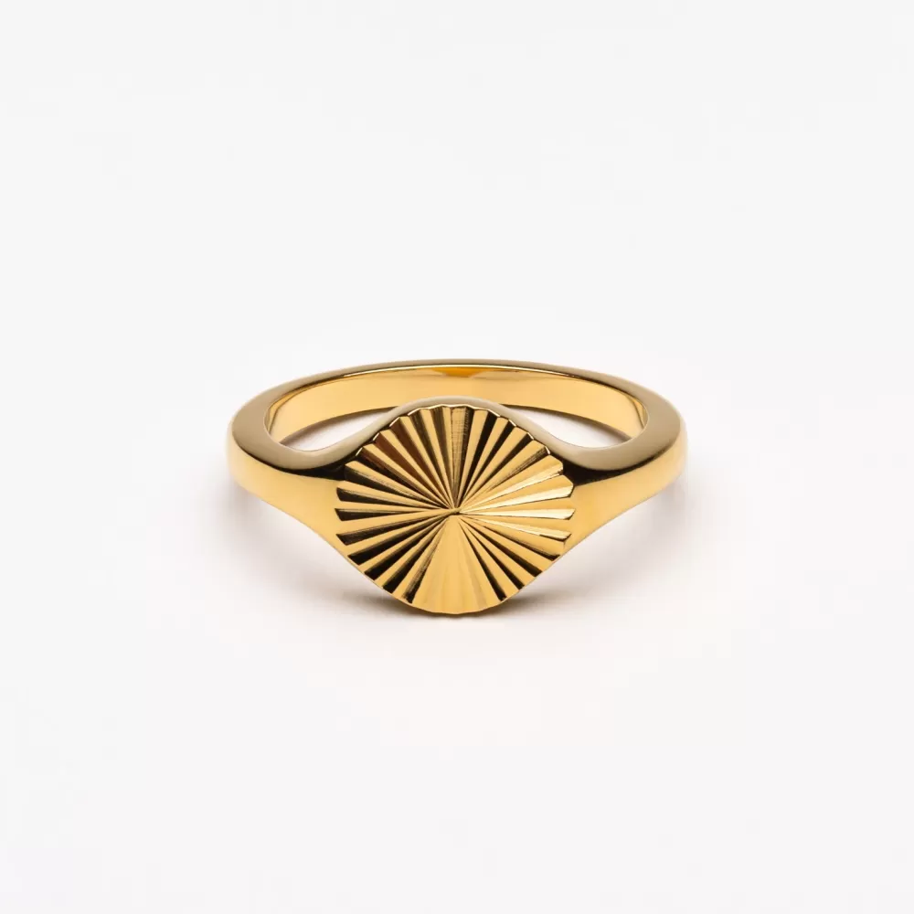 Atolea Jewelry Sun Signet Ring