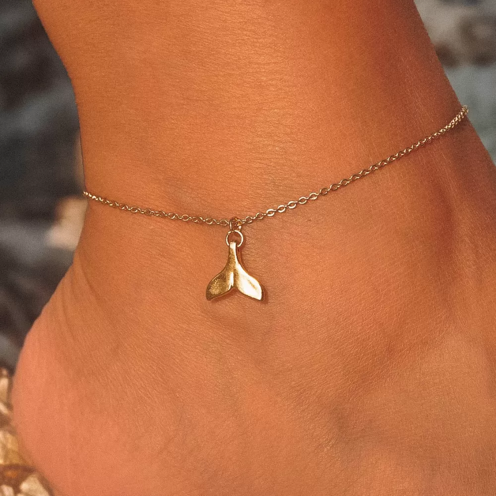 Atolea Jewelry Whale Anklet